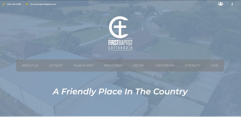 First Baptist Church of Cottondale website
